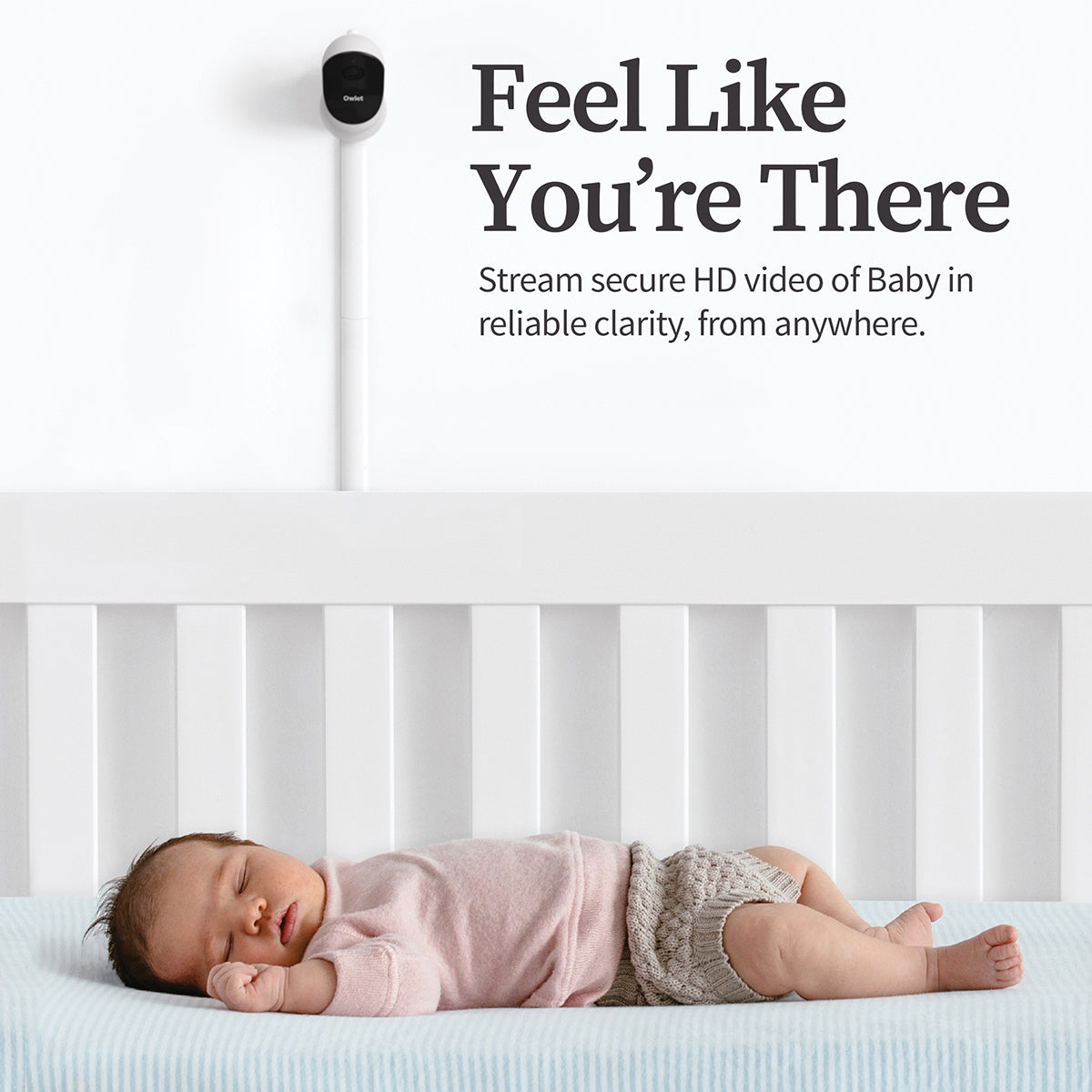 Owlet Cam 2 Smart HD Video Baby Monitor - Bedtime Blue