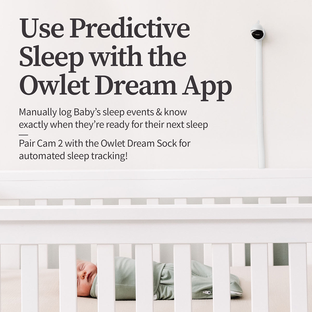 Owlet Cam 2 Smart HD Video Baby Monitor - Bedtime Blue