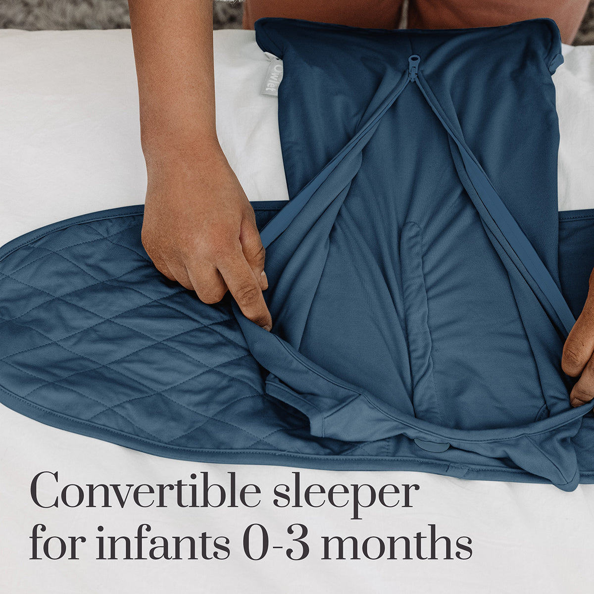 Owlet Dream Sleeper with Swaddle - Bedtime Blue (0-3 months)