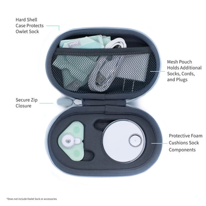 Owlet Sock Travel Case