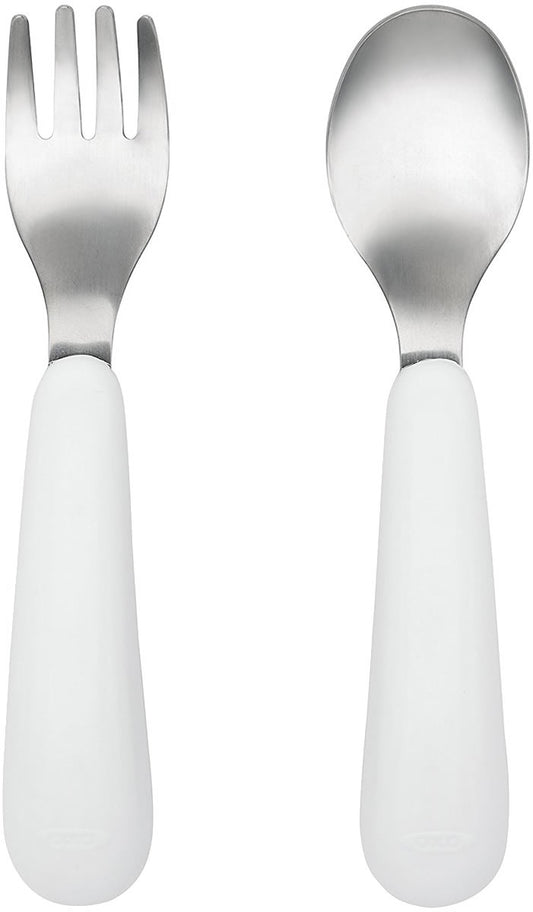 OXO Tot Fork & Spoon Set - Navy