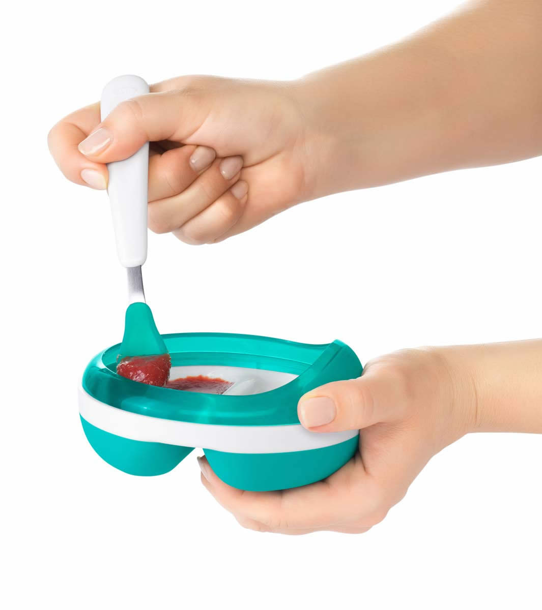 OXO Tot On-the-go Feeding Spoon - Teal