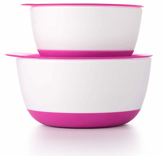 OXO Tot Small & Large Bowl Set - Pink