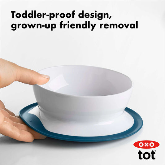 OXO Tot Stick & Stay Bowl - Navy