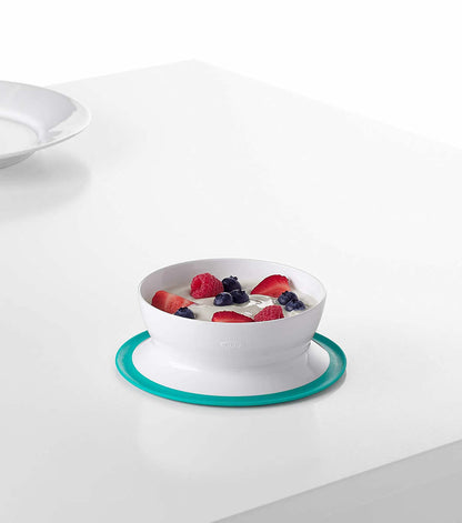 OXO Tot Stick & Stay Bowl - Teal