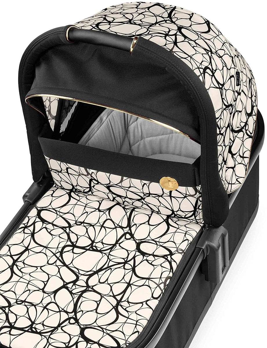 Peg Perego Bassinet With Home Stand - Graphic Gold