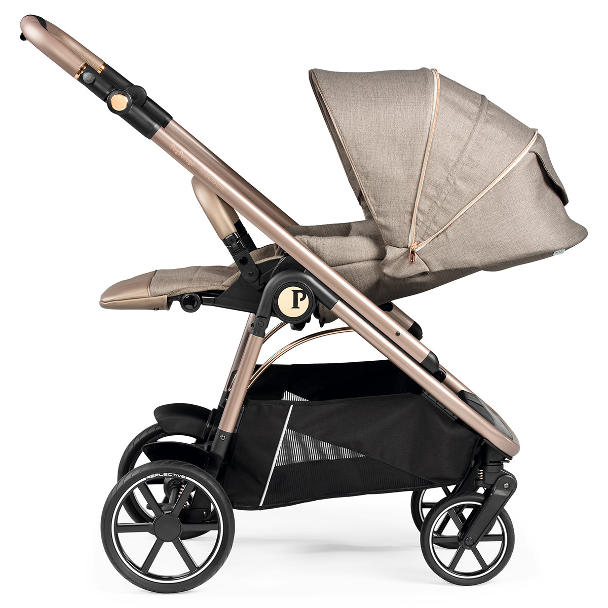 Peg Perego Veloce + Primo Viaggio 4-35 Lounge Travel System Bundle - Mon Amour