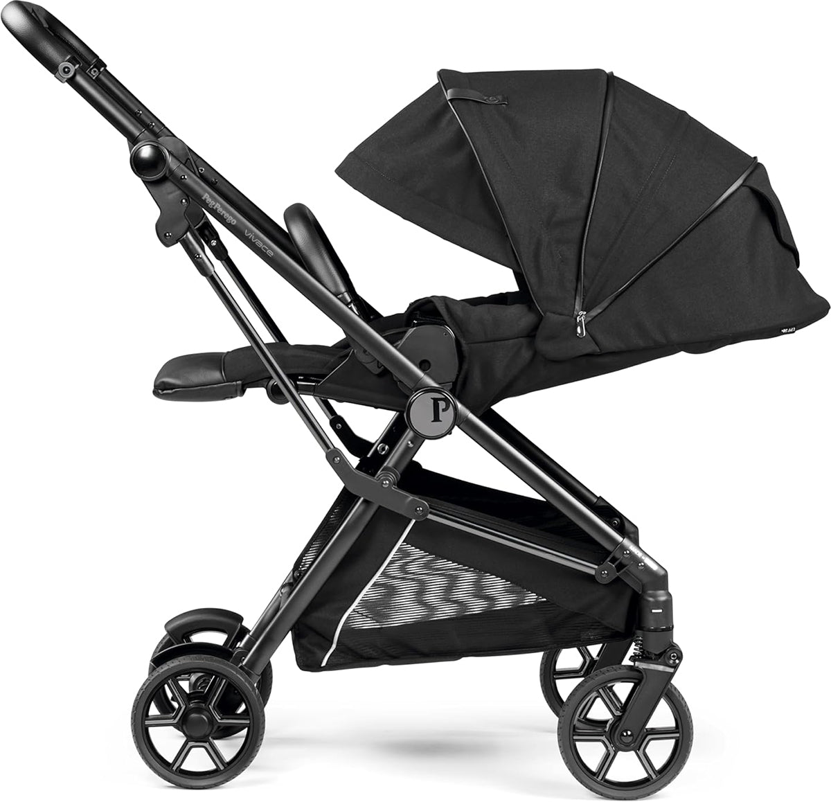 Peg Perego Vivace Stroller - True Black