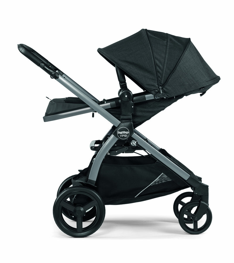 Peg Perego YPSI Double Stroller Bundle - Onyx