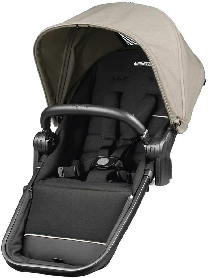 Peg Perego Ypsi Double Stroller Bundle - Vanilla Blend