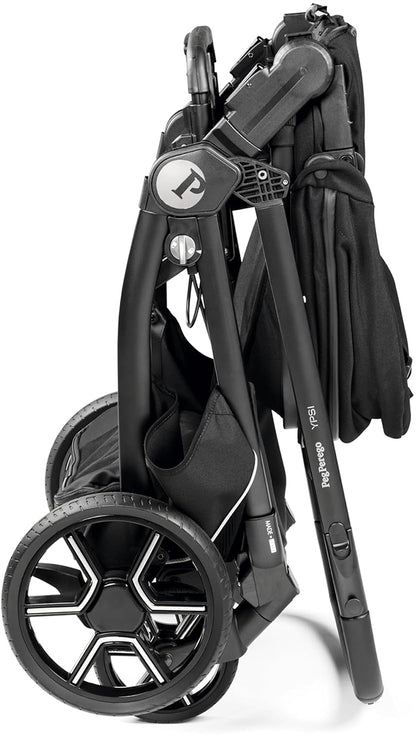 Peg Perego YPSI + Primo Viaggio 4-35 Nido K Twin Travel System Bundle - True Black / True Black