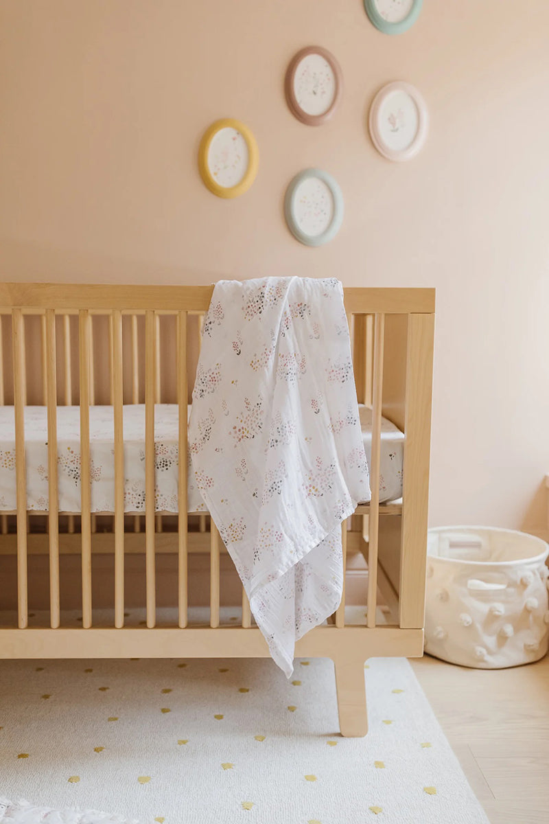 Petit Pehr Organic Swaddle - Flower Patch