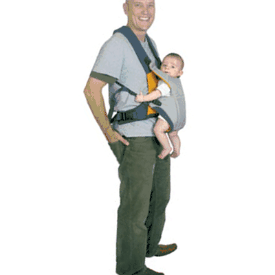 Phil & Teds Pepe Front Carrier in Orange/Charcoal