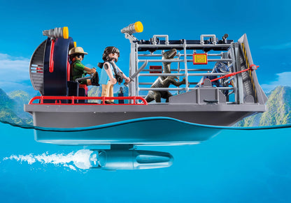 Playmobil Enemy Airboat with Raptor