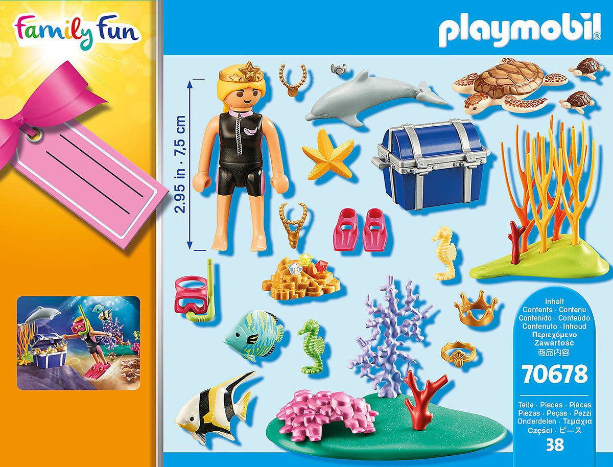 Playmobil Treasure Diver Gift Set