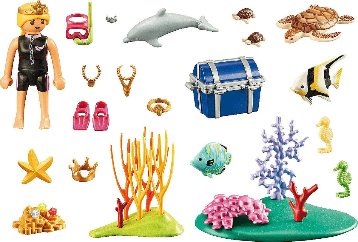 Playmobil Treasure Diver Gift Set