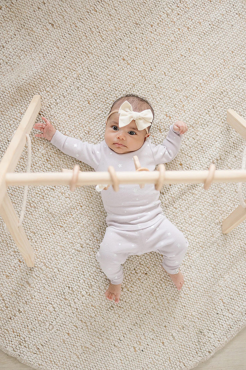 Poppyseed Play Wooden Baby Gym - Natural / Natural Wood Toys