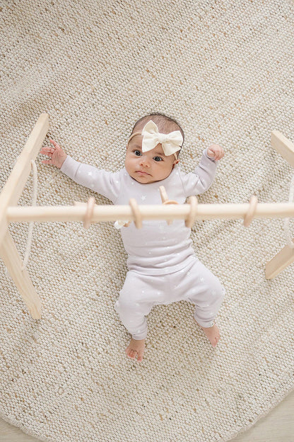 Poppyseed Play Wooden Baby Gym - Natural / Natural Wood Toys