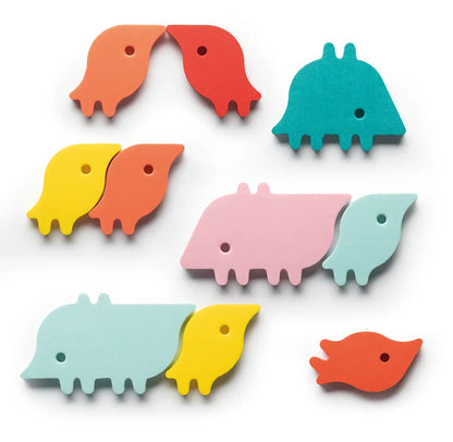 Quut Bath Puzzle - Animal Parade