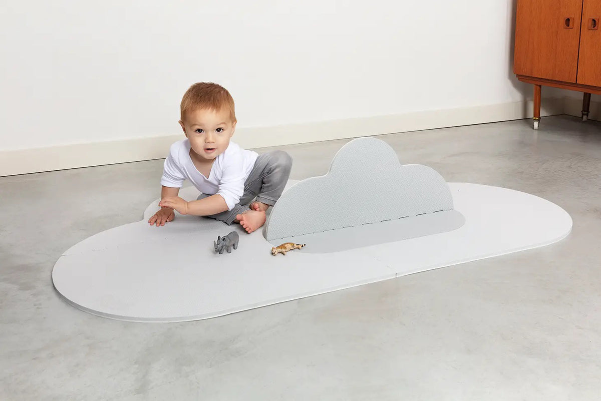 Quut Cloud Playmat - Pearl Grey / Small