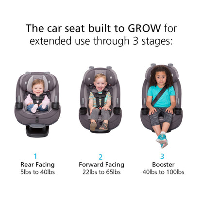 Safety 1st Grow and Go All-in-One Convertible Car Seat - Aqua Pop