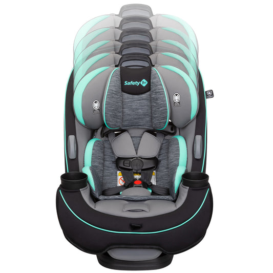 Safety 1st Grow and Go All-in-One Convertible Car Seat - Aqua Pop