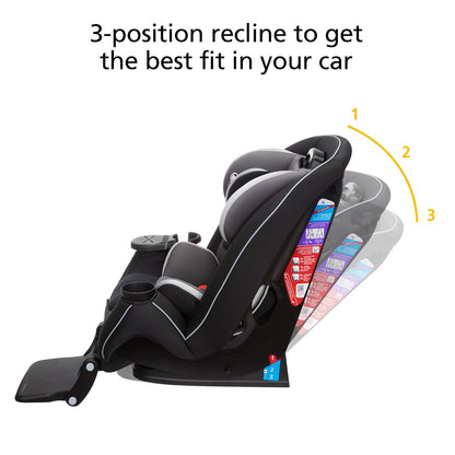 Safety 1st Grow and Go Extend 'n Ride LX All-in-One Convertible Car Seat - Mine Shaft