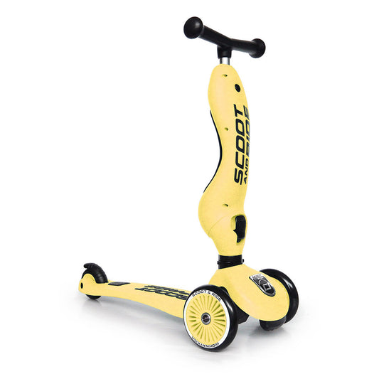 Scoot & Ride HighwayKick 1 Convertible Scooter - Lemon