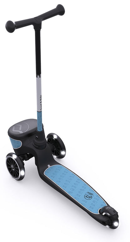 Scoot & Ride Highwaykick 2 Lifestyle Scooter - Reflective Steel