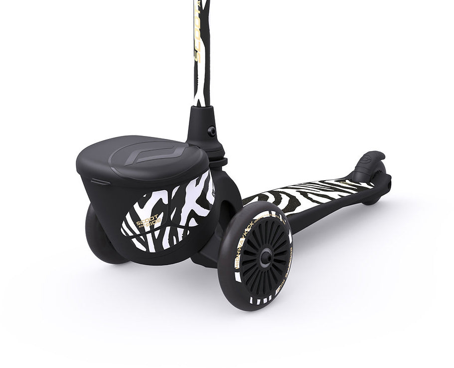 Scoot & Ride Highwaykick 2 Lifestyle Scooter - Zebra