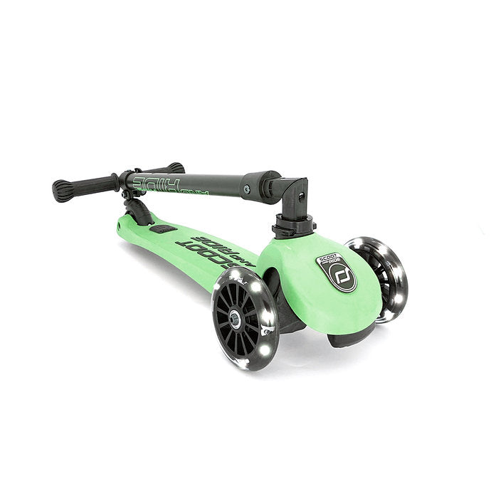 Scoot & Ride HighwayKick3 LED Scooter - Kiwi