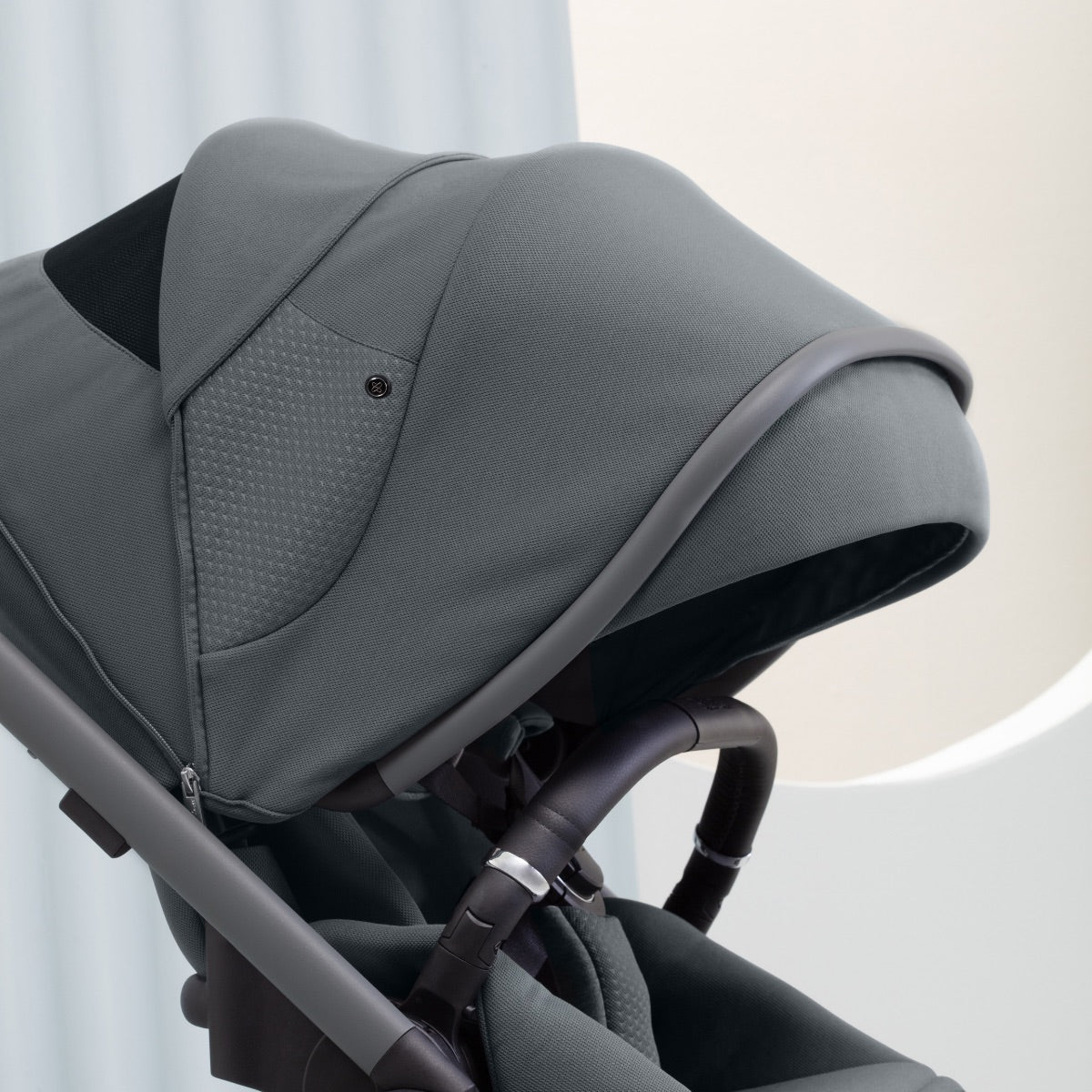 Silver Cross Dune Stroller + Compact Bassinet - Glacier