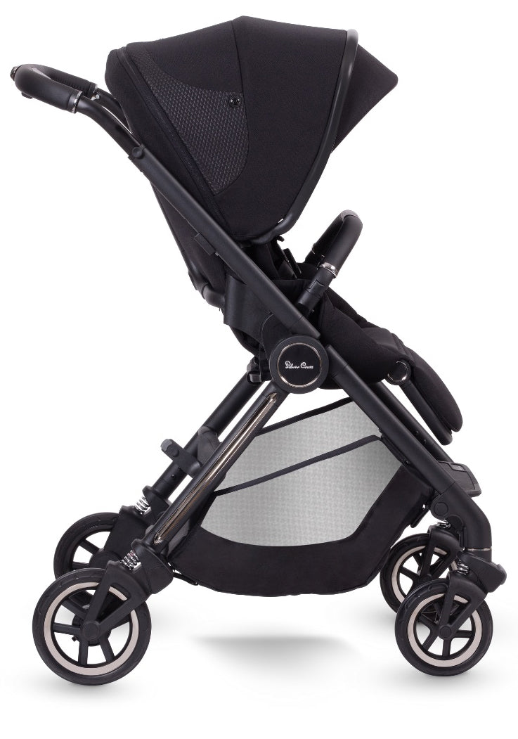 Silver Cross Dune Stroller + Compact Bassinet - Space