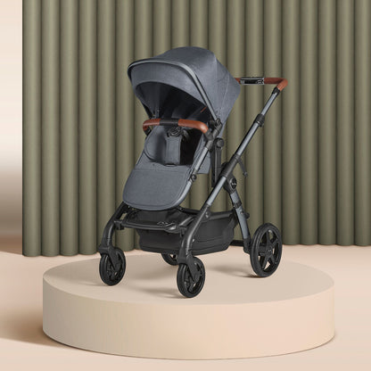 Silver Cross Wave Single-to-Double Stroller - Lunar