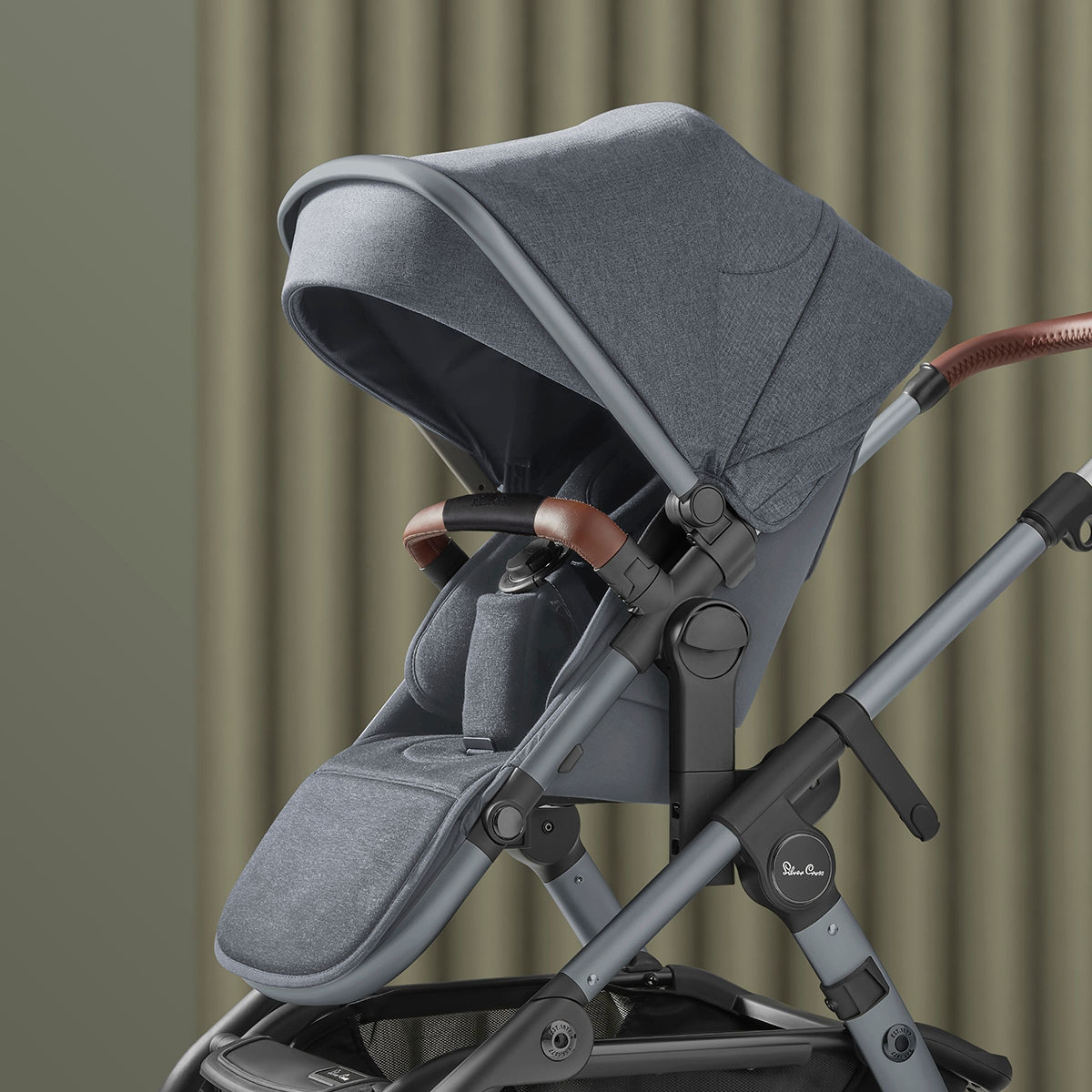 Silver Cross Wave Single-to-Double Stroller - Lunar