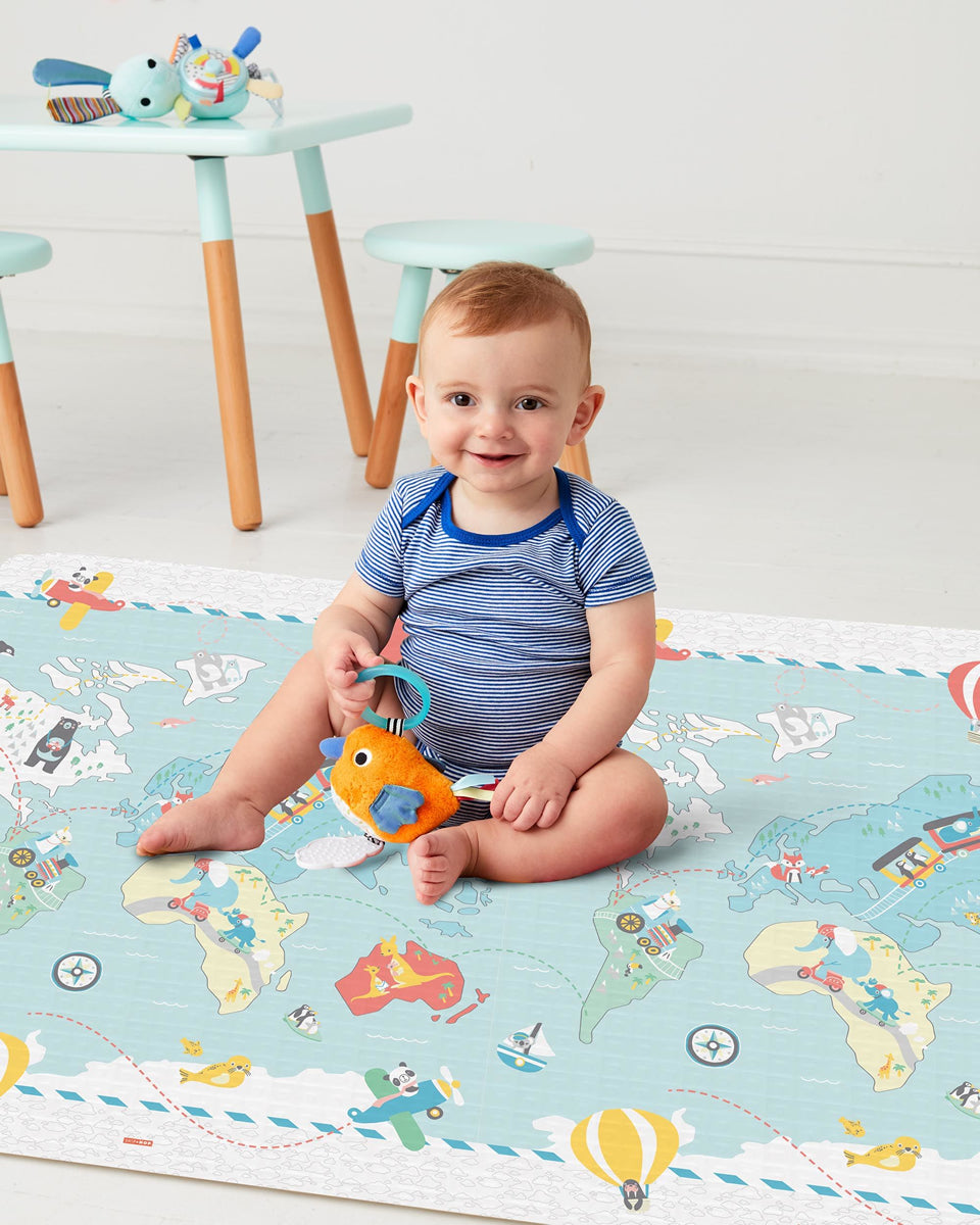 Skip Hop Doubleplay Reversible Playmat - Little Travelers