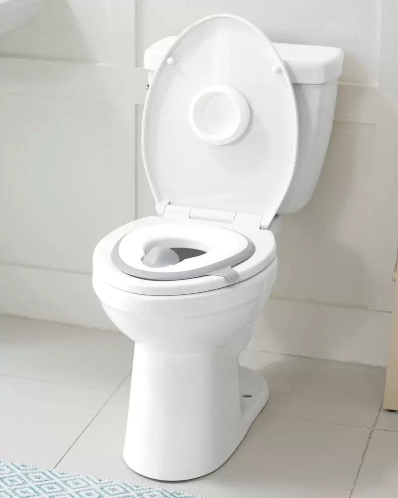 Skip Hop Easy-Store Toilet Trainer - White