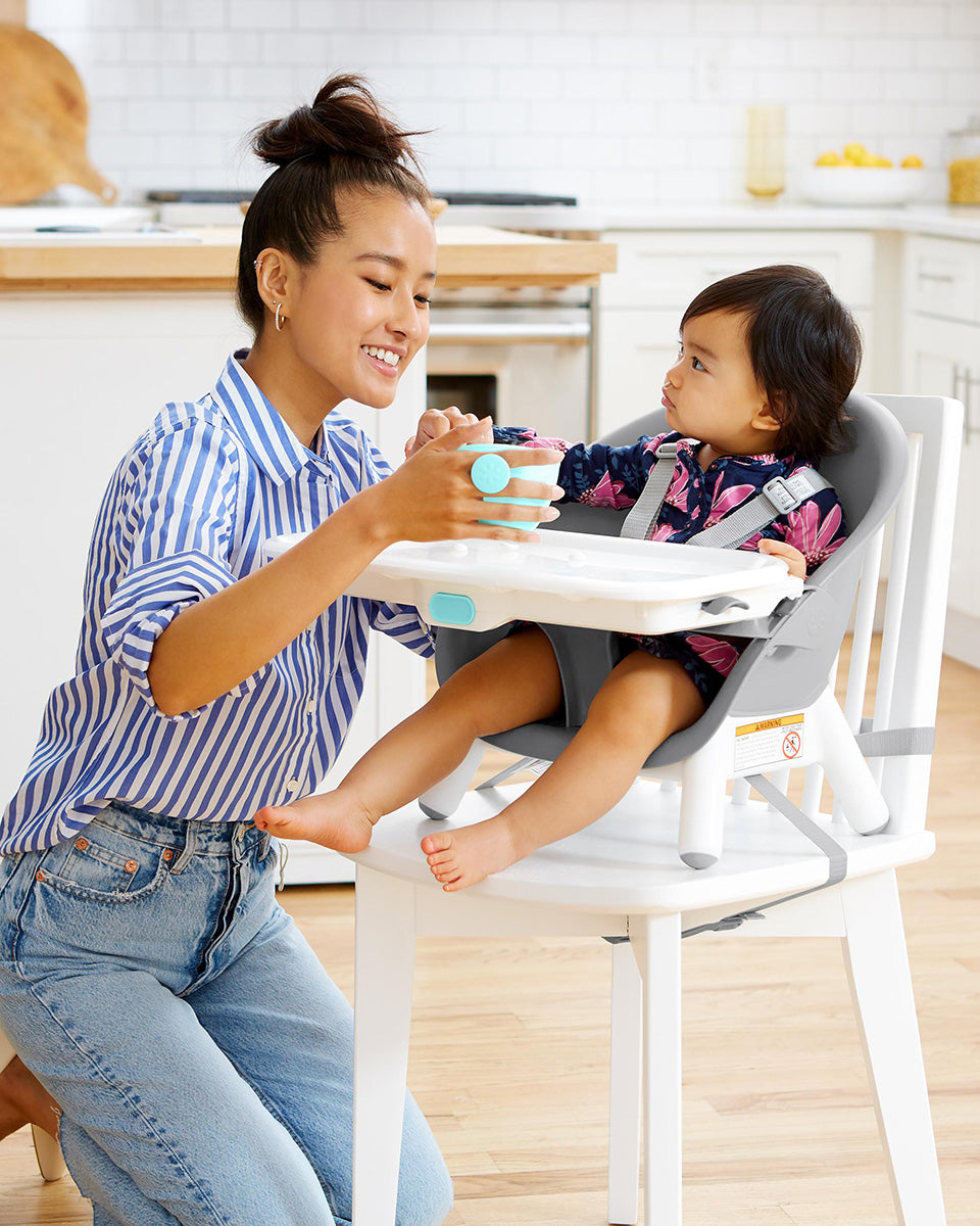 Skip Hop EON 4-in-1 High Chair - Grey / White