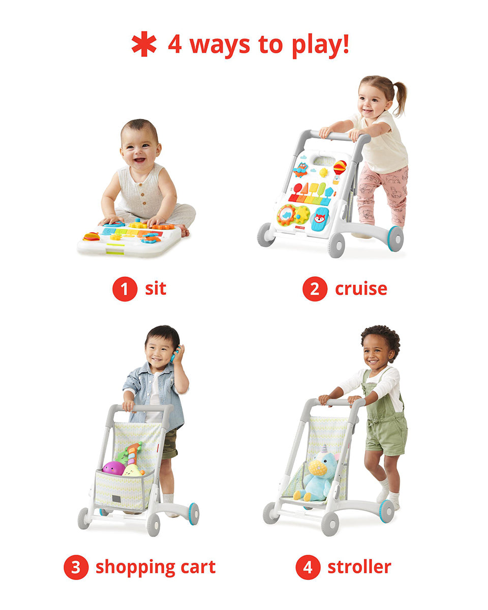 Skip Hop Explore & More Grow Along 4-In-1 Activity Walker