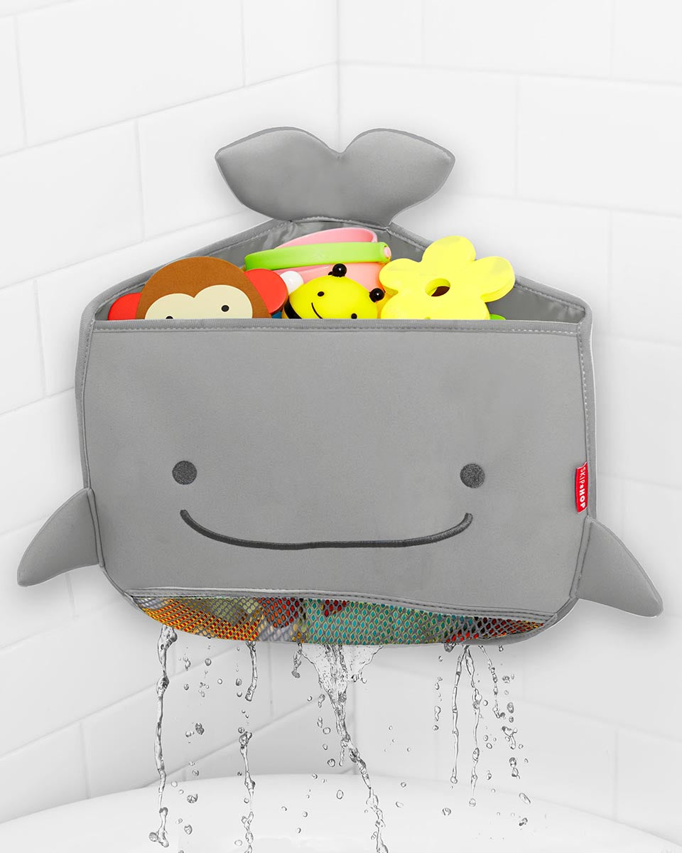 Skip Hop Moby Corner Bath Toy Organizer - Grey