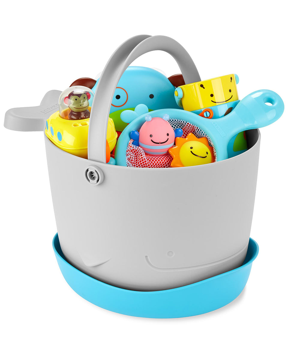 Skip Hop MOBY Fun-Filled Bath Toy Bucket Gift Set