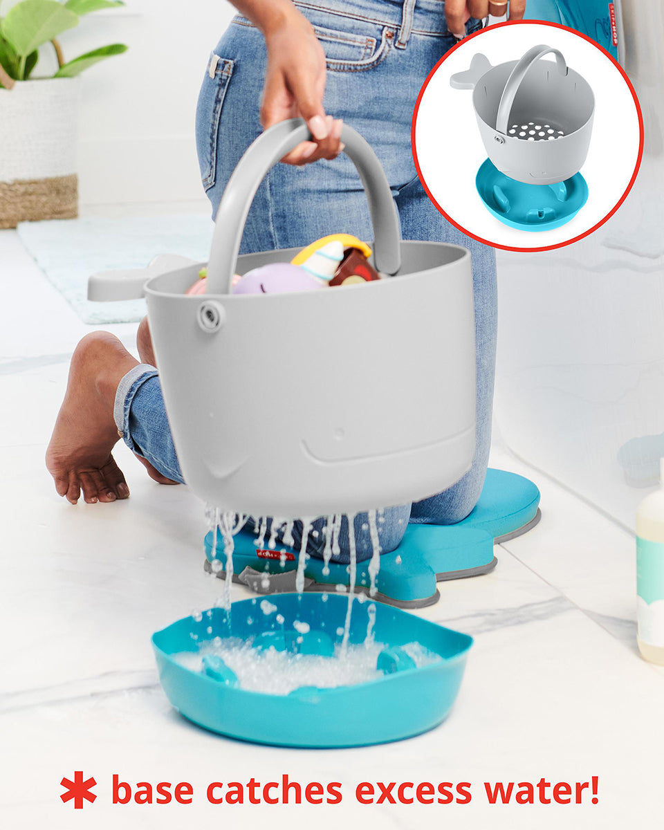 Skip Hop Moby Stowaway Bath Toy Bucket