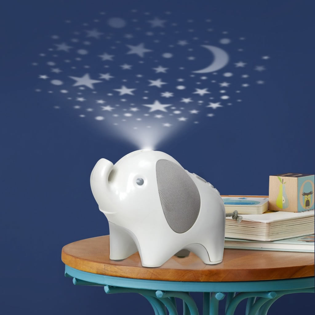 Skip Hop Moonlight & Melodies Nightlight Baby Soother - Elephant