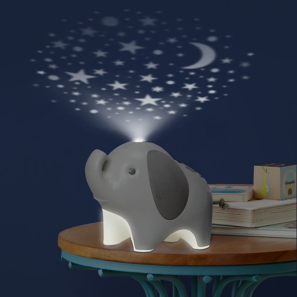 Skip Hop Moonlight & Melodies Nightlight Baby Soother - Elephant