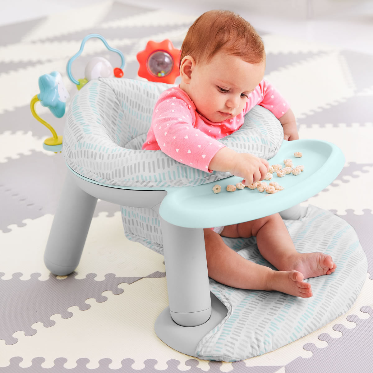 Skip Hop Silver Lining Cloud 2-in-1 Activity Floor Seat