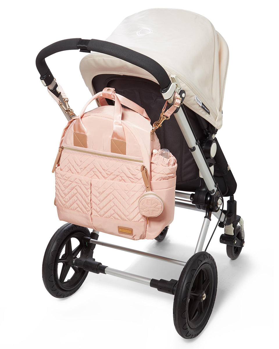 Skip Hop Suite 6-In-1 Diaper Backpack Set - Blush