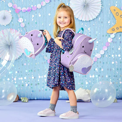 Skip Hop Zoo Pack Kid Backpack - Narwhal