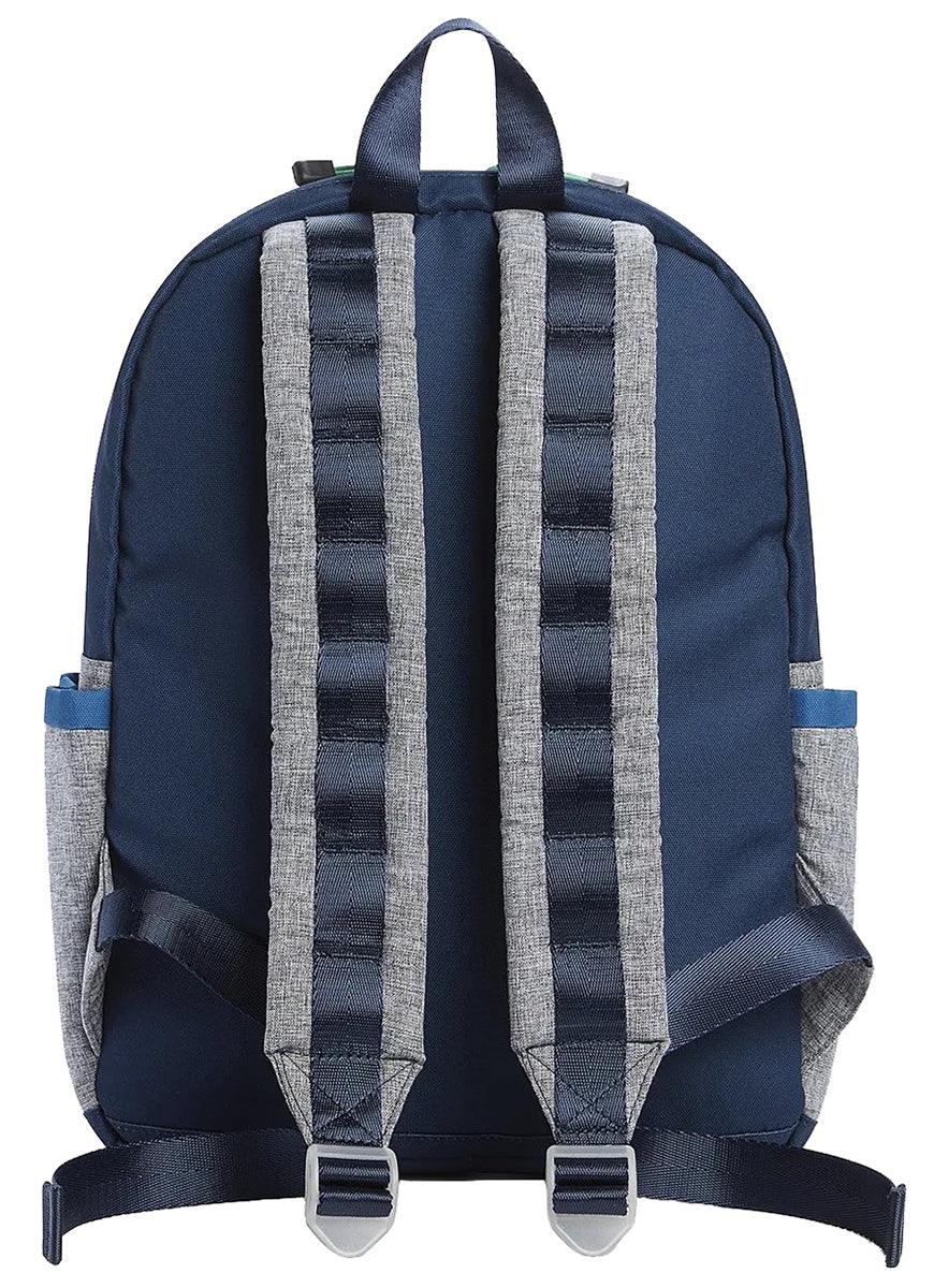 State Bags Kane Kids Backpack - Navy / Heather Gray