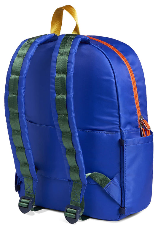 State Bags Kane Kids Travel Backpack - Blue Wiggly Puffer