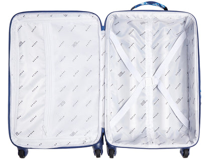 State Bags Logan Suitcase - Indigo Patchwork